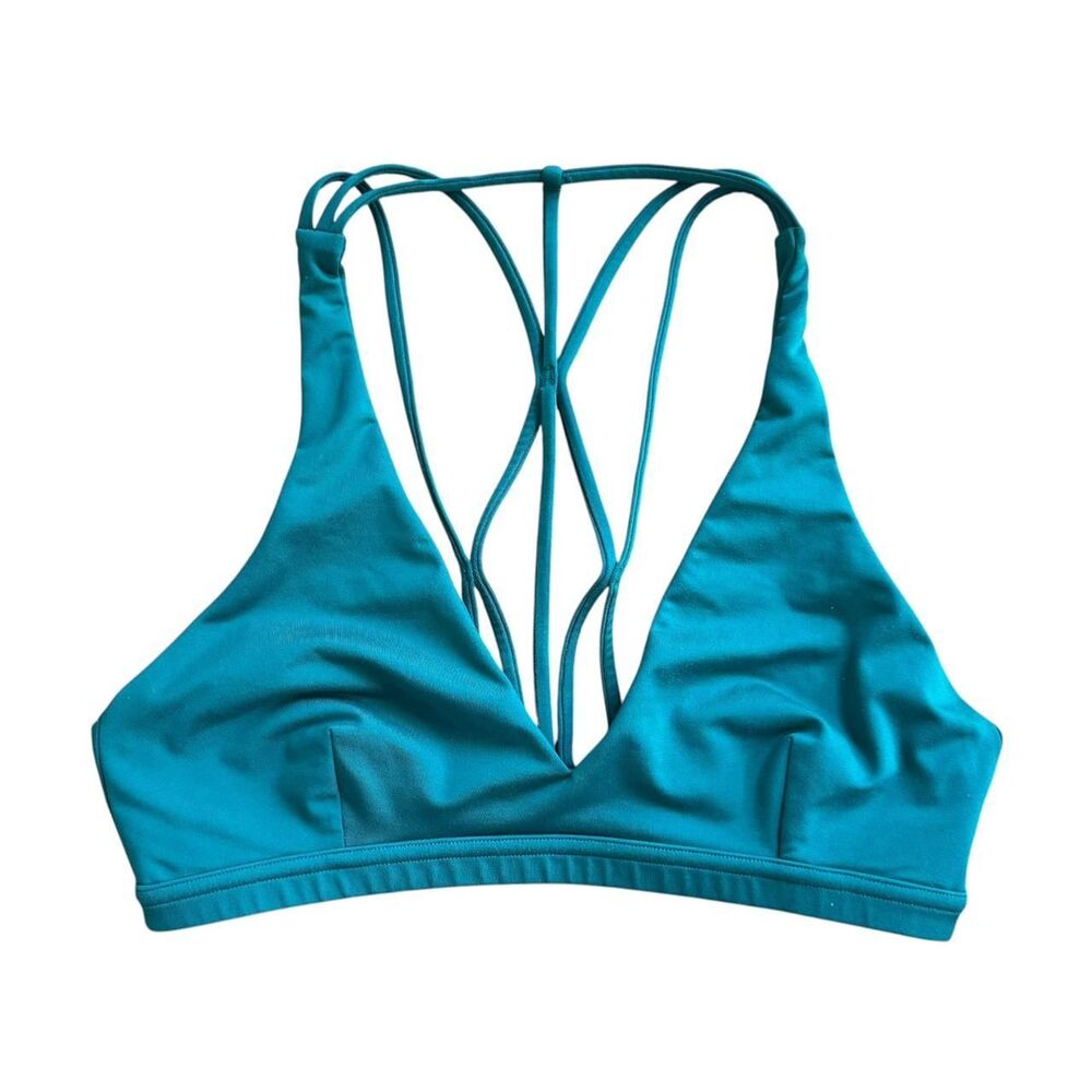 Lululemon Raise The Barre Bra Teal Green 8